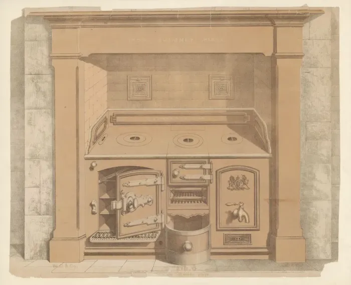 Framed Print : Range Cooker Framed Print : Range Cooker