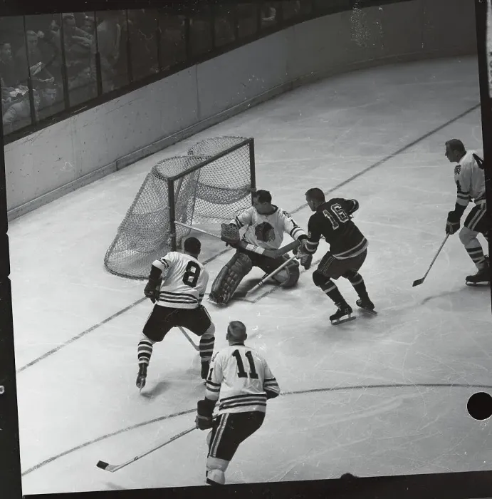 Framed Print : Rangers in Hockey Action at the Garden Framed Print : Rangers in Hockey Action at the Garden