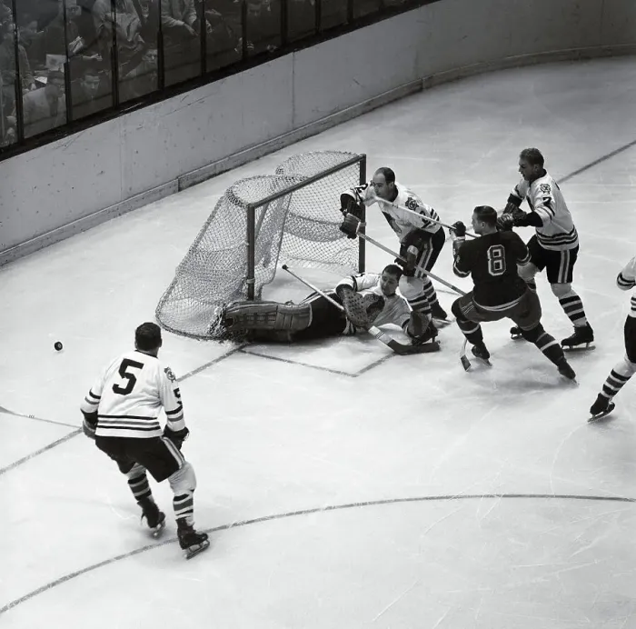 Framed Print : Rangers in Hockey Action at the Garden Framed Print : Rangers in Hockey Action at the Garden