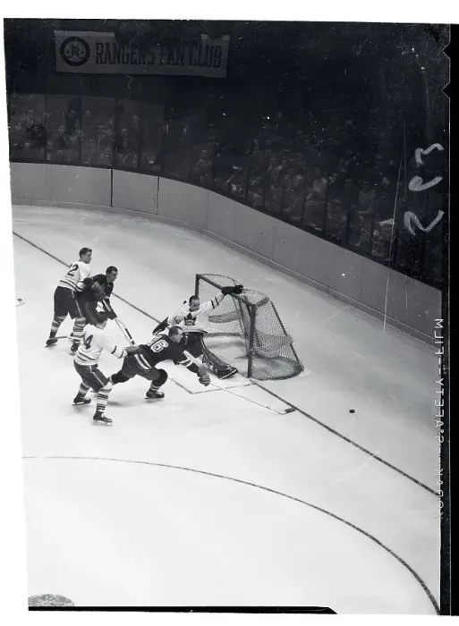 Framed Print : Rangers and Maple Leafs Playing in Madison Square Garden Framed Print : Rangers and Maple Leafs Playing in Madison Square Garden