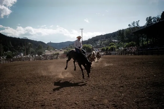 Framed Print : RAPID CITY RODEO