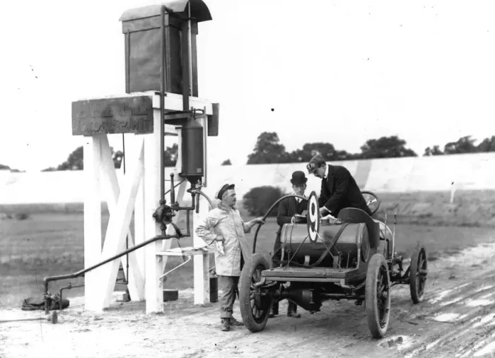 Framed Print : Rapid Racer Refuels Framed Print : Rapid Racer Refuels