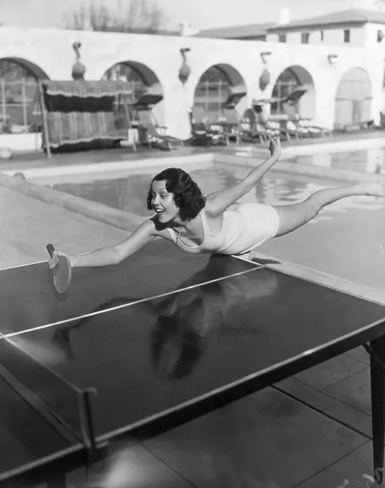 Framed Print : Raquel Torres Playing Ping Pong Framed Print : Raquel Torres Playing Ping Pong