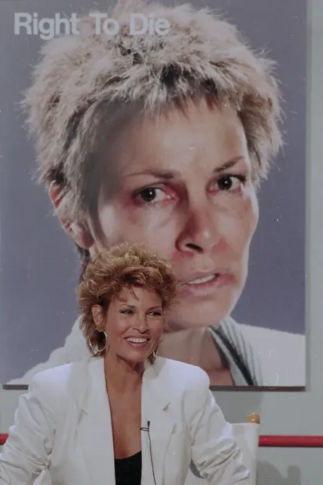 Framed Print : Raquel Welch with Photo of Herself Framed Print : Raquel Welch with Photo of Herself
