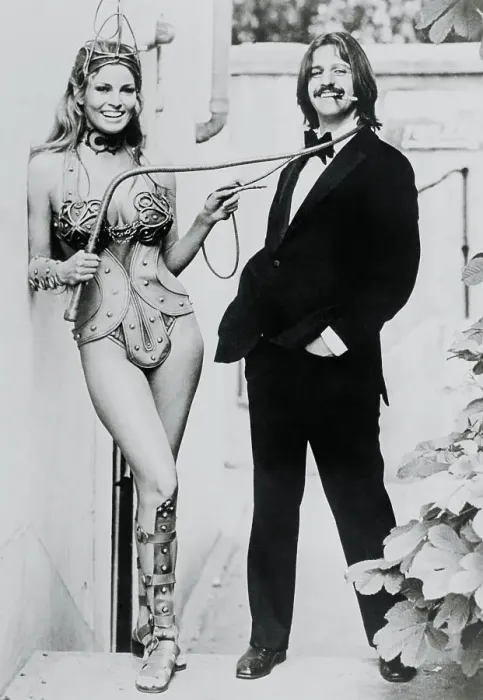 Framed Print : Raquel Welch and Ringo Starr