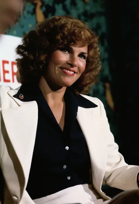 Framed Print : Raquel Welch Speaking to Reporter Framed Print : Raquel Welch Speaking to Reporter