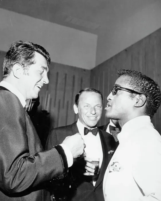 Framed Print : Part of the Rat Pack at Dinner Party