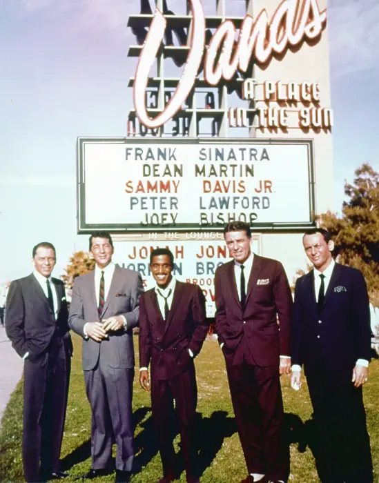 Framed Print : Rat Pack At The Sands Framed Print : Rat Pack At The Sands