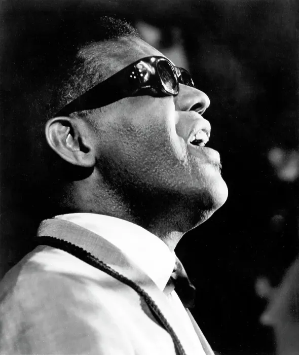 Framed Print : Ray Charles Performing Framed Print : Ray Charles Performing