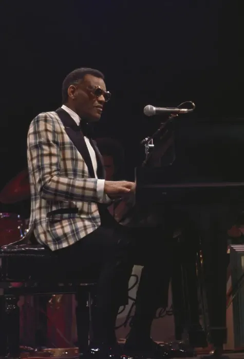 Framed Print : Ray Charles Performing Framed Print : Ray Charles Performing