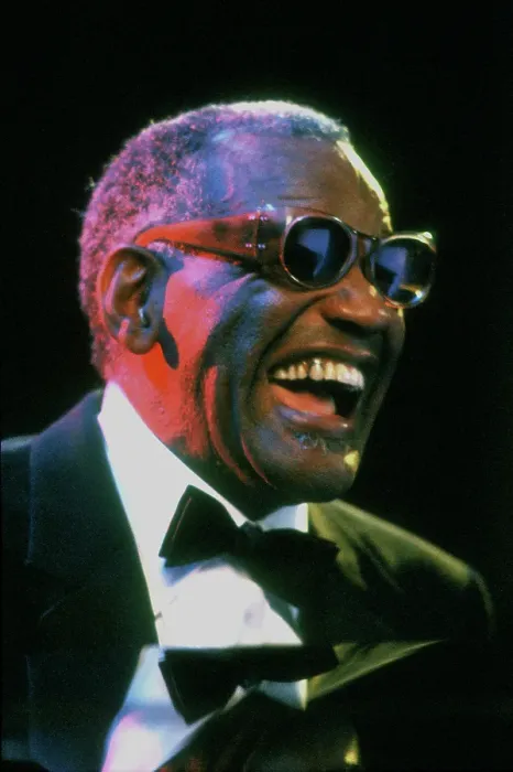 Framed Print : Ray Charles Performing Framed Print : Ray Charles Performing