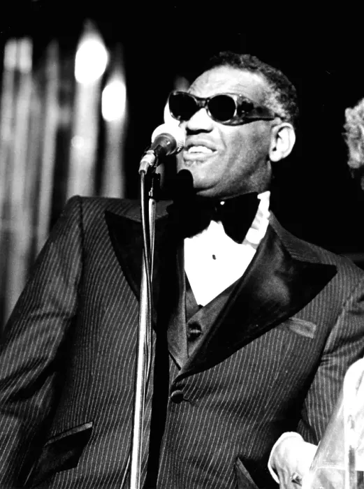 Framed Print : Ray Charles Performing Framed Print : Ray Charles Performing