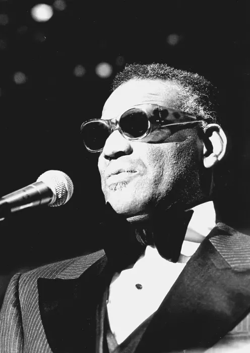 Framed Print : Ray Charles Performing Framed Print : Ray Charles Performing