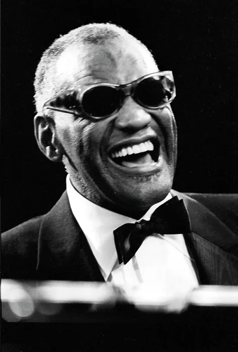 Framed Print : Ray Charles Performing Framed Print : Ray Charles Performing