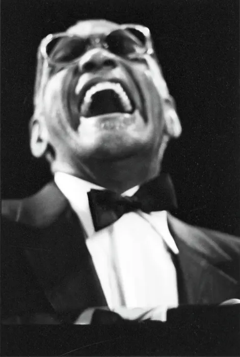 Framed Print : Ray Charles Performing Framed Print : Ray Charles Performing