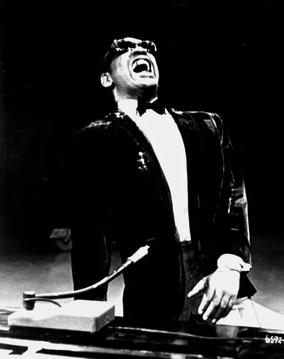 Framed Print : Ray Charles Performing Framed Print : Ray Charles Performing