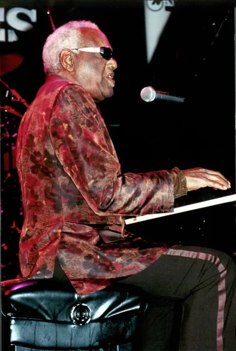 Framed Print : Ray Charles Performing Framed Print : Ray Charles Performing