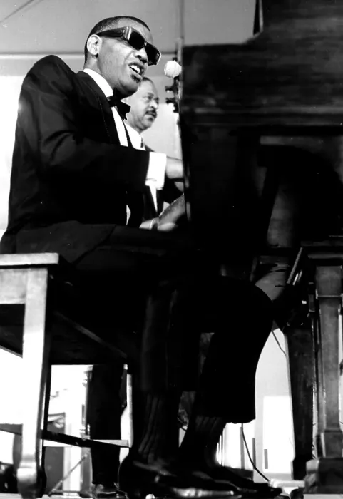 Framed Print : Ray Charles At Sound Blast 66