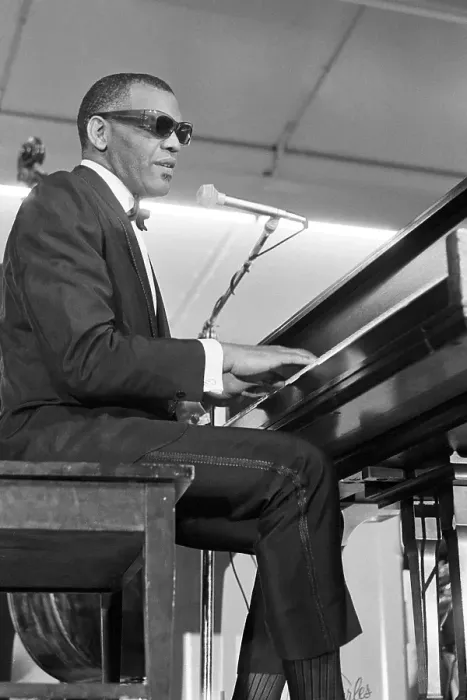 Framed Print : Ray Charles At Sound Blast 66 Framed Print : Ray Charles At Sound Blast 66
