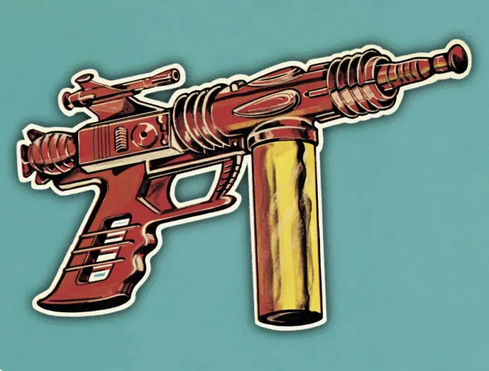 Framed Print : Ray Gun. http: / / csaimages.com / images / istockprofile / csa_vector_dsp.jpg Framed Print : Ray Gun. http: / / csaimages.com / images / istockprofile / csa_vector_dsp.jpg
