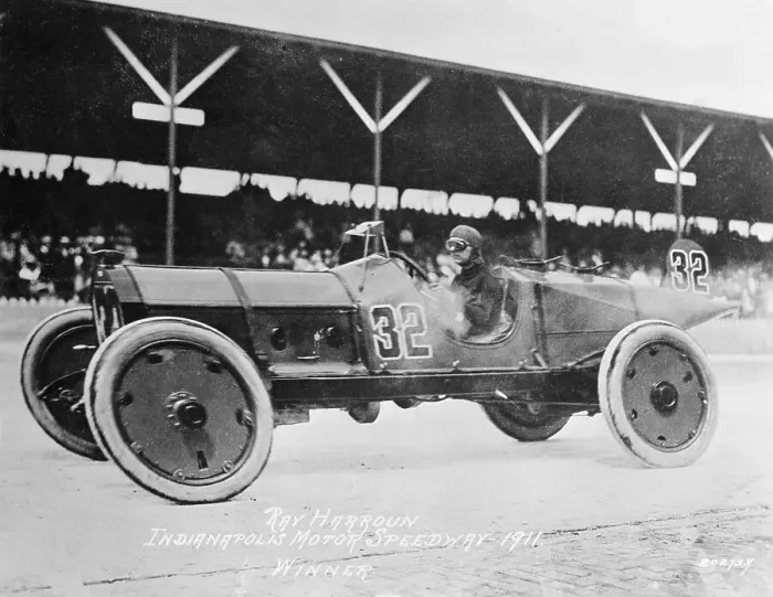 Framed Print : Ray Harroun Winning Indy 500 Framed Print : Ray Harroun Winning Indy 500