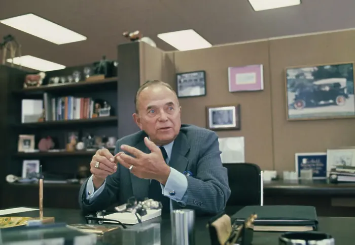 Framed Print : Ray Kroc. American businessman Ray Kroc (1902 - 1984), founder Framed Print : Ray Kroc. American businessman Ray Kroc (1902 - 1984), founder
