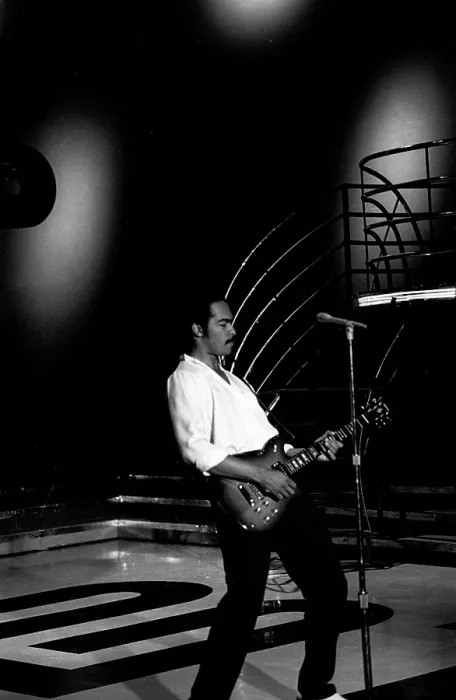 Framed Print : Ray Parker On American Bandstand