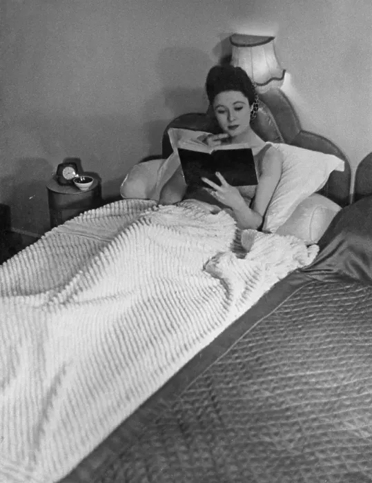 Framed Print : Reading In Bed