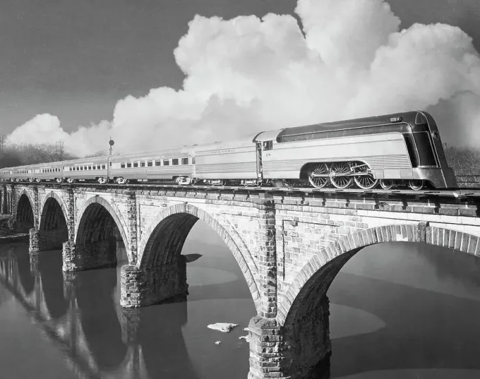 Framed Print : Reading Crusader Crossing Railway Bridge Framed Print : Reading Crusader Crossing Railway Bridge