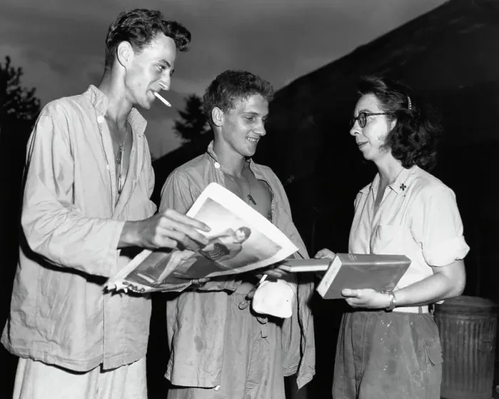 Framed Print : Reading Material For Recovering Soldiers Framed Print : Reading Material For Recovering Soldiers