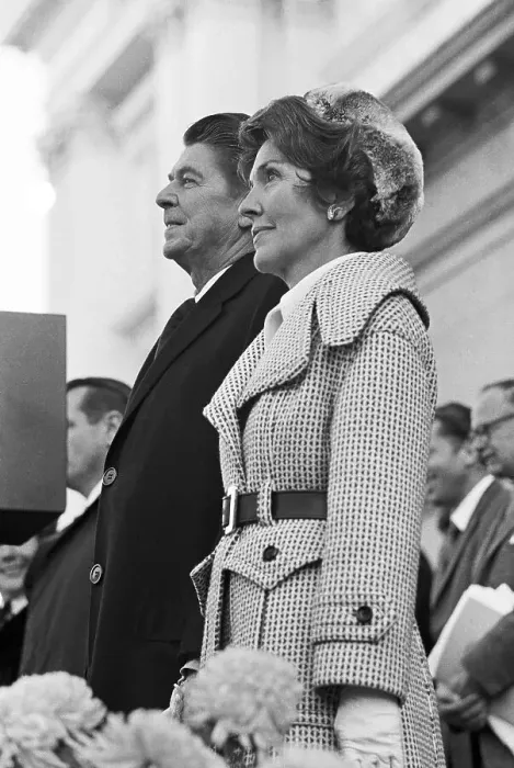 Framed Print : Reagan in for Second Term as Governor Framed Print : Reagan in for Second Term as Governor