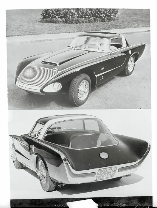 Framed Print : Front and Rear View of a Car Framed Print : Front and Rear View of a Car