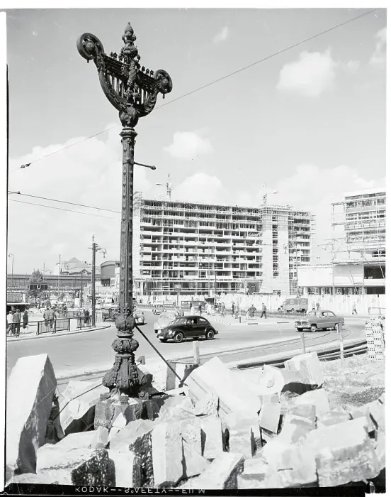 Framed Print : Rebuilding of West Berlin