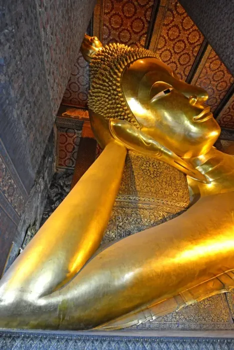 Framed Print : Reclining Buddha Framed Print : Reclining Buddha