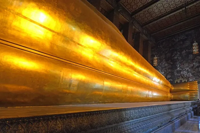 Framed Print : Reclining Buddha Framed Print : Reclining Buddha