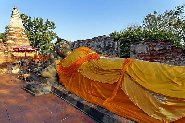 Reclining Buddha Ayuthaya Historic Park