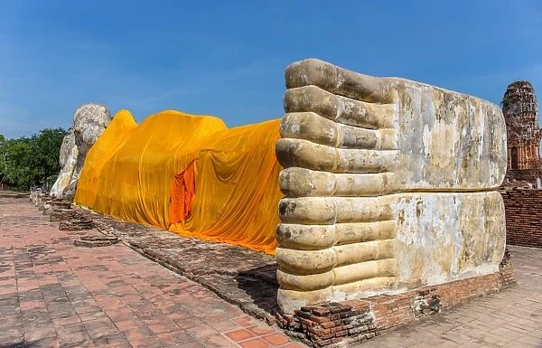 Reclining Buddha at Ayutthaya