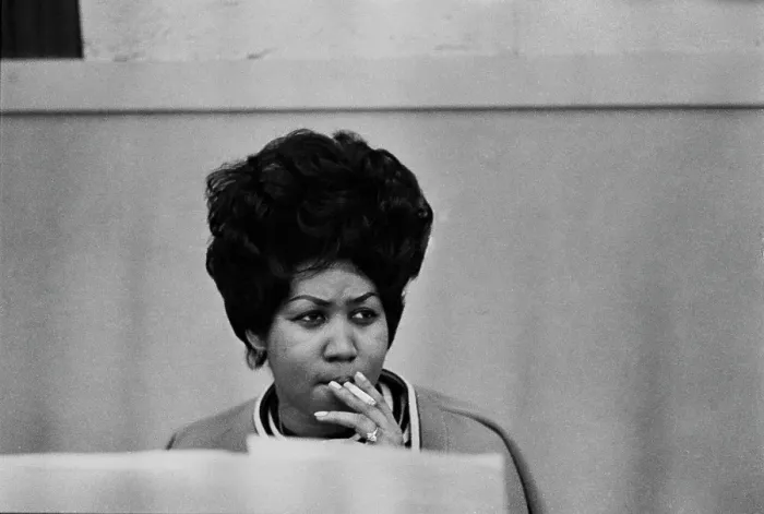 Framed Print : Recording of Aretha Franklin's Album This Girl's in Love with You At Atlantic Studios Framed Print : Recording of Aretha Franklin's Album This Girl's in Love with You At Atlantic Studios