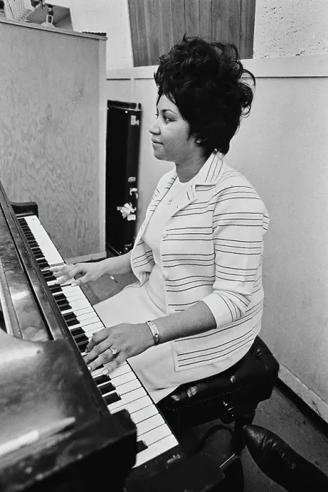 Framed Print : Recording of Aretha Franklin's Album This Girl's in Love with You At Atlantic Studios Framed Print : Recording of Aretha Franklin's Album This Girl's in Love with You At Atlantic Studios