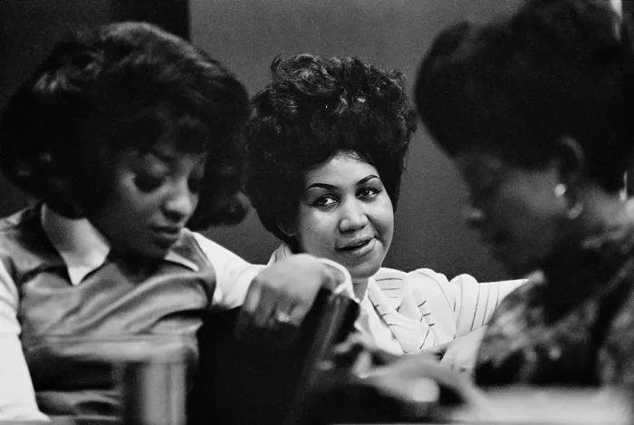 Framed Print : Recording of Aretha Franklin's Album This Girl's in Love with You At Atlantic Studios Framed Print : Recording of Aretha Franklin's Album This Girl's in Love with You At Atlantic Studios