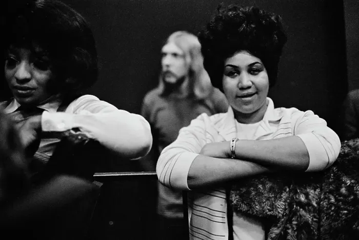 Framed Print : Recording of Aretha Franklin's Album This Girl's in Love with You At Atlantic Studios Framed Print : Recording of Aretha Franklin's Album This Girl's in Love with You At Atlantic Studios