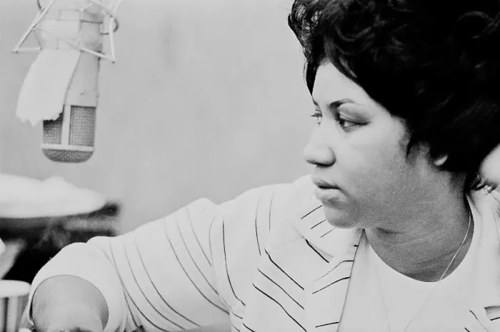 Framed Print : Recording of Aretha Franklin's Album This Girl's in Love with You At Atlantic Studios Framed Print : Recording of Aretha Franklin's Album This Girl's in Love with You At Atlantic Studios
