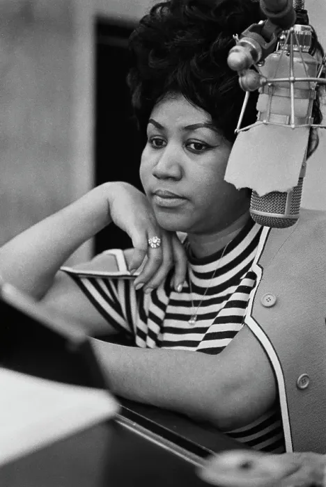 Framed Print : Recording of Aretha Franklin's Version of The Weight At Atlantic Studios Framed Print : Recording of Aretha Franklin's Version of The Weight At Atlantic Studios