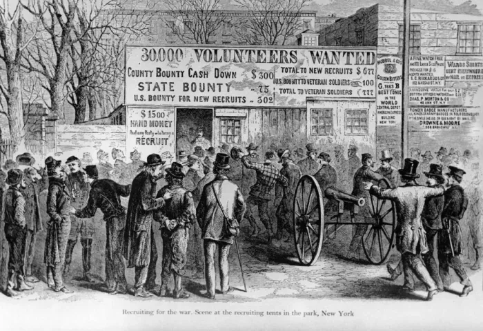 Framed Print : Recruiting for War Framed Print : Recruiting for War