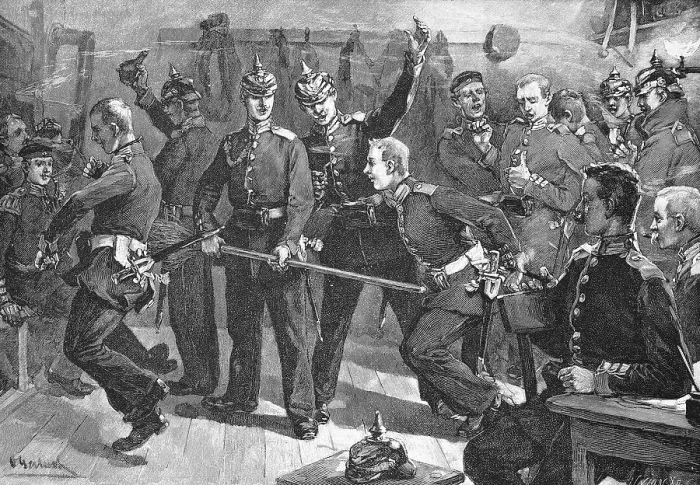 Framed Print : Recruits Amusement at the First Guard, Prussia, Germany, Historic, digital reproduction of an original 19th century original Framed Print : Recruits Amusement at the First Guard, Prussia, Germany, Historic, digital reproduction of an original 19th century original