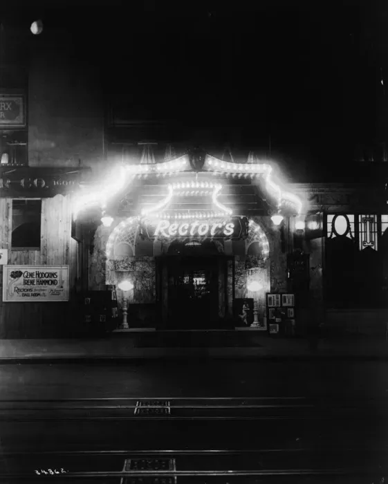 Framed Print : Rectors Restaurant On 42nd Street Framed Print : Rectors Restaurant On 42nd Street