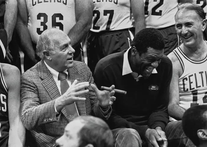 Framed Print : Red Auerbach, Bill Russell, Bob Cousy Framed Print : Red Auerbach, Bill Russell, Bob Cousy