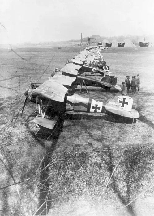 Framed Print : Red Baron and His Flying Squadron Framed Print : Red Baron and His Flying Squadron