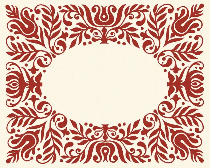 Framed Print : Red Border Framed Print : Red Border