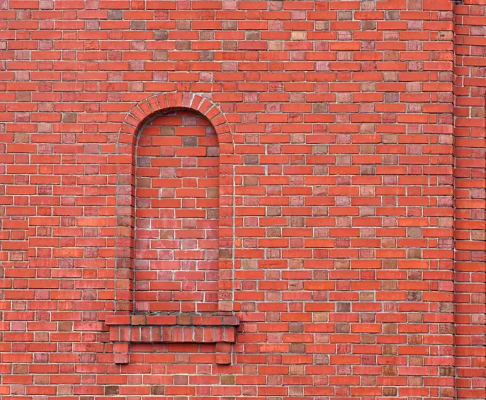 Framed Print : Red Brick Window
